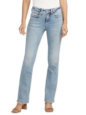 Silver Jeans Light Blue Suki Slim Boot W31/L33
